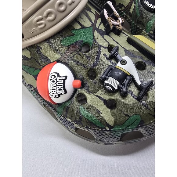 Luke Combs X Crocs Mens 4/ Womens 6 Classic Clog Bootlegger Camo- NEW - Picture 9 of 11